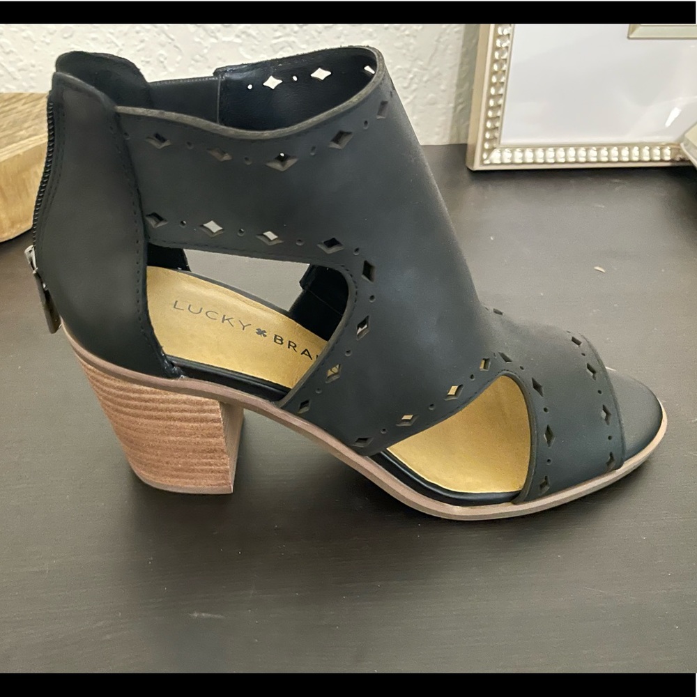 Lucky brand black heels